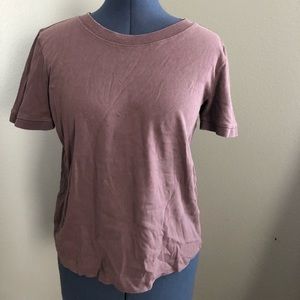 Zara crew neck t shirt